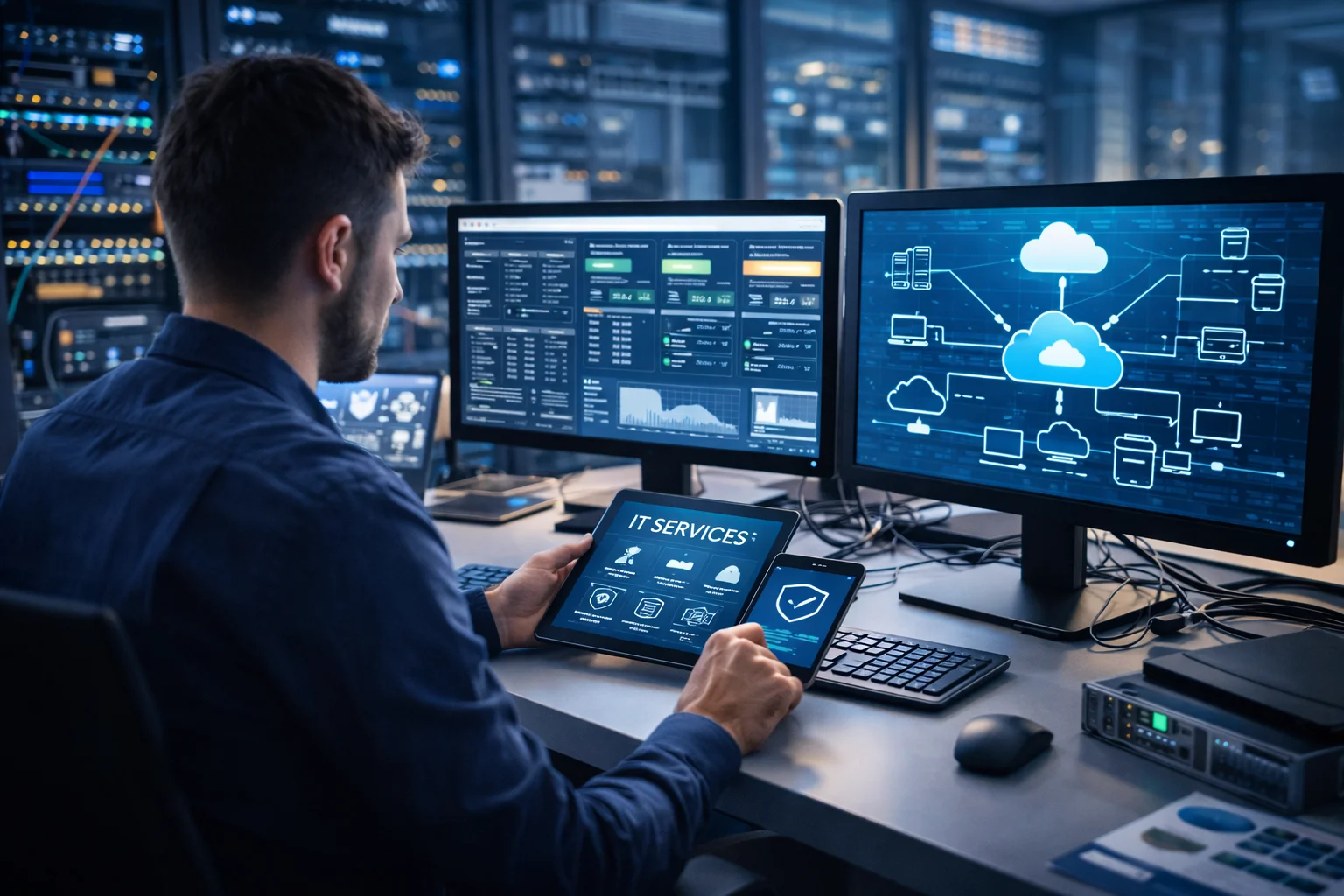 IT-Dienstleistungen für Unternehmen